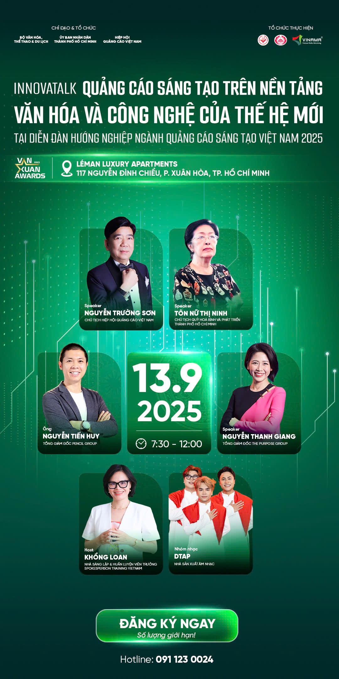 Diễn đàn Hướng nghiệp Ngành Quảng cáo Sáng tạo Việt Nam 2025