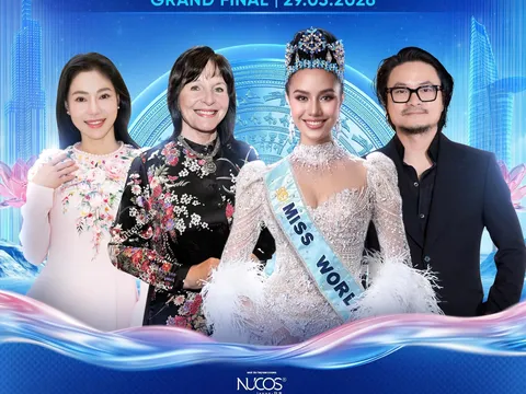 Hoa hậu Opal Suchata về Việt Nam xem Ý Nhi final walk