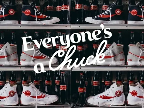 Coca-Cola bắt tay với Converse đánh thức bản sắc thương hiệu giữa thời đại số