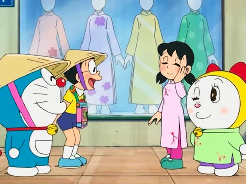 Phim hoạt hình 'Doraemon' lấy bối cảnh Việt Nam gây chú ý